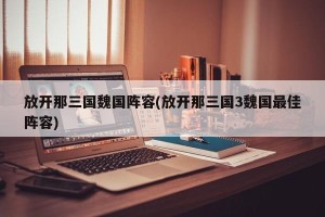 放开那三国魏国阵容(放开那三国3魏国最佳阵容)