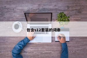 包含s12套装的词条