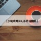 【小坑攻略14,小坑坑图片】