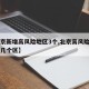 【北京新增高风险地区3个,北京高风险地区是哪几个区】
