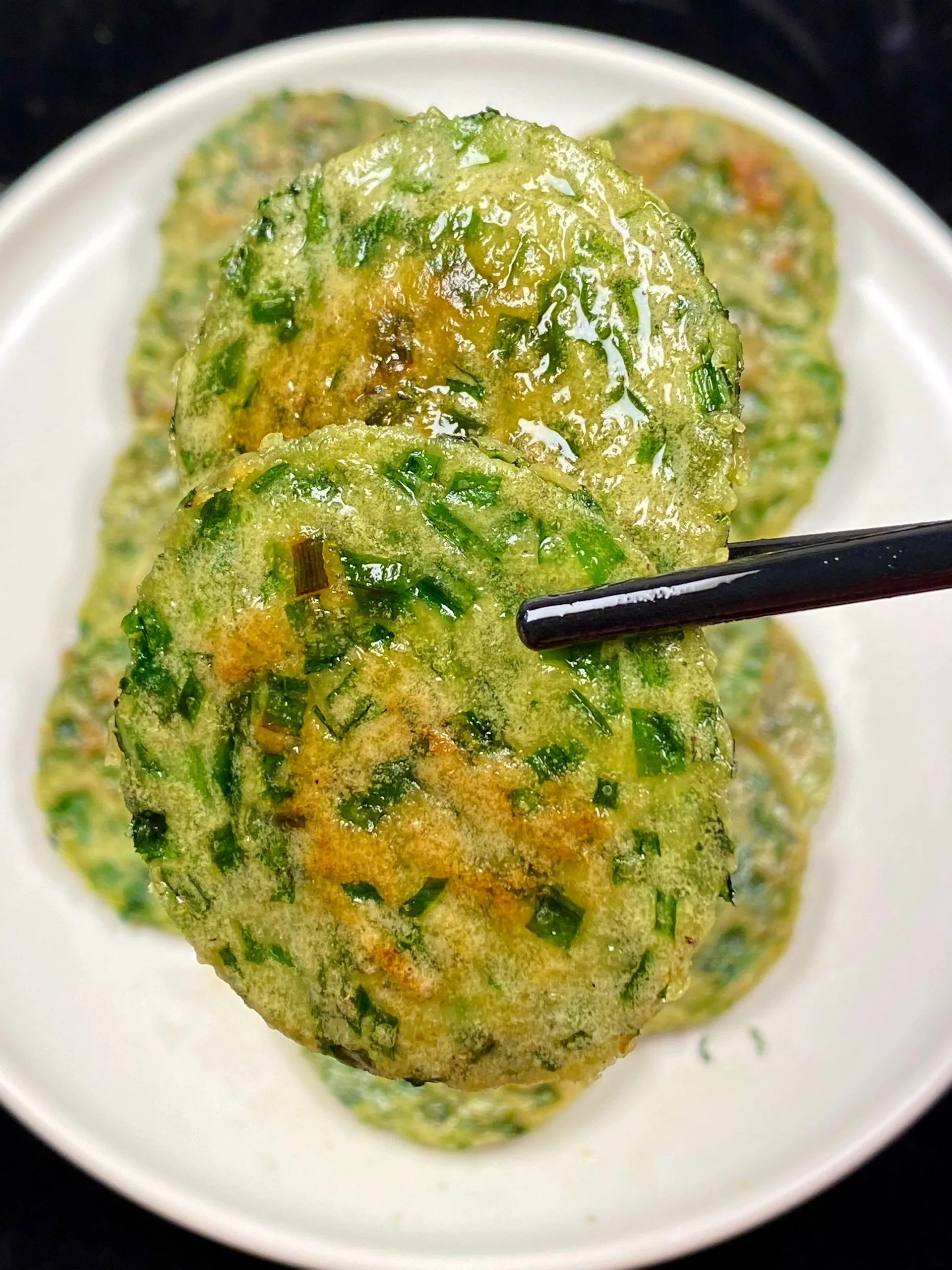 粉丝鸡蛋饼的做法/韭菜粉丝鸡蛋饼的做法-第1张图片