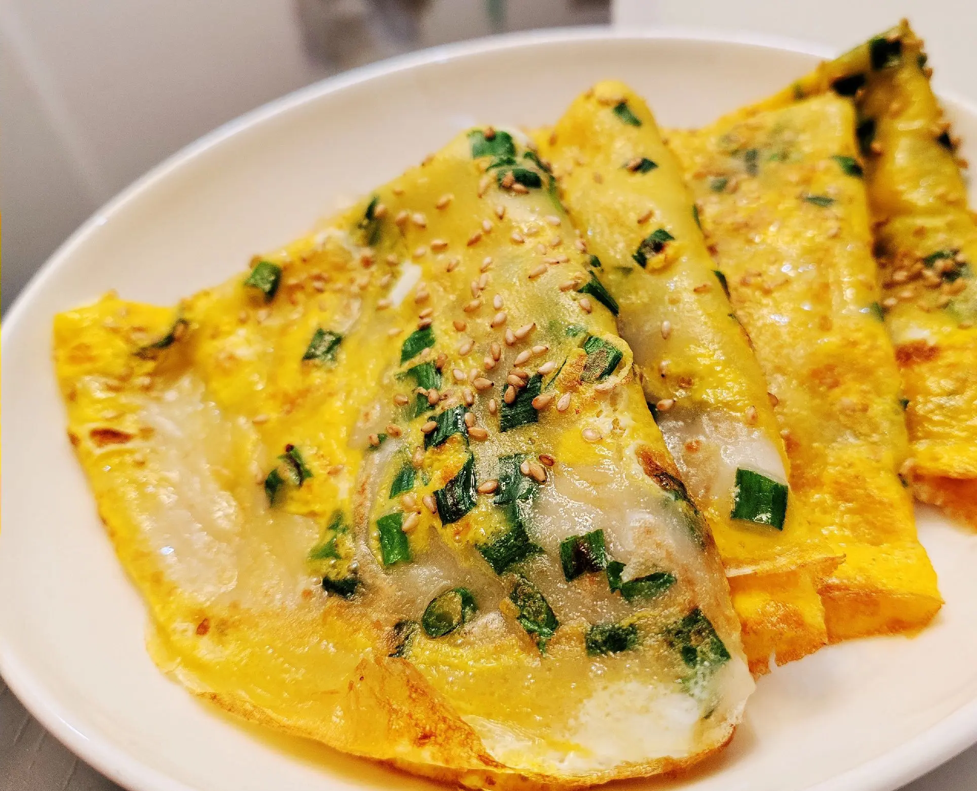 淀粉鸡蛋饼的做法/淀粉加鸡蛋可以烙饼吗-第3张图片