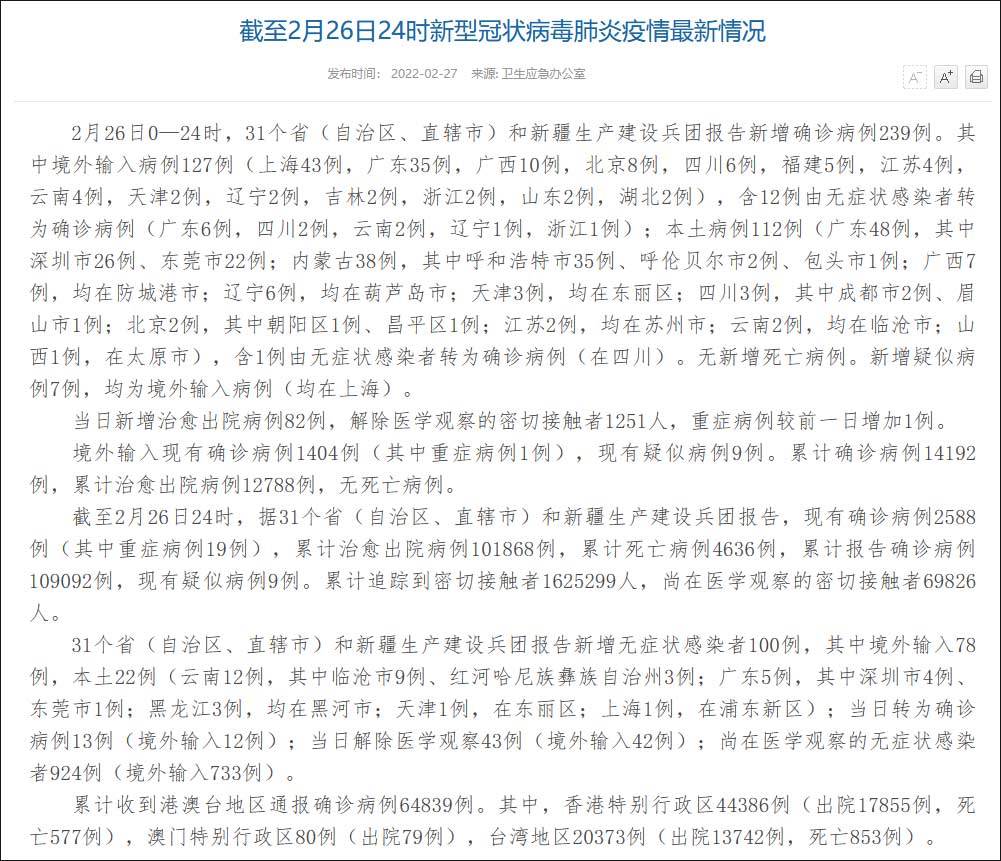 31省份新增本土确诊6例(31省份新增确诊8例本土2)-第2张图片